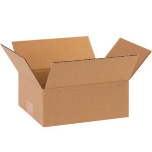 10 x 9 x 4" Flat Corrugated Boxes