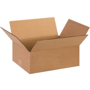 13 x 10 x 5" Flat Corrugated Boxes