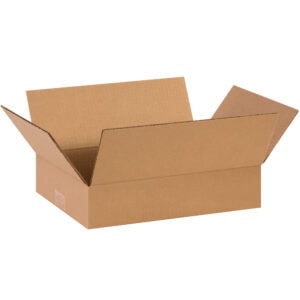 14 x 10 x 3" Flat Corrugated Boxes