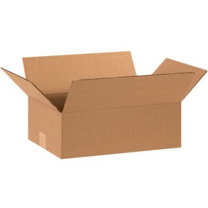 15 x 10 x 5" Flat Corrugated Boxes
