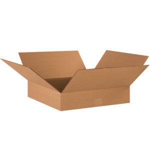 17 x 17 x 4" Flat Corrugated Boxes