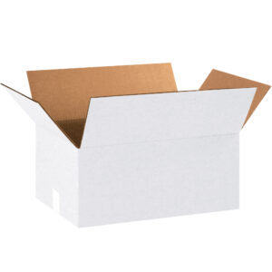 18 x 12 x 8" White Corrugated Boxes