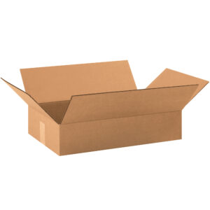 19 x 12 x 4" Flat Corrugated Boxes