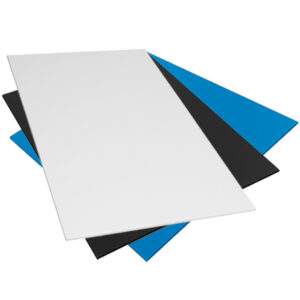 24 x 18" White Plastic Corrugated Sheets