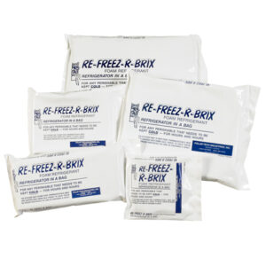 4 x 2 1/4 x 1 1/2" Re-Freez-R-Brix® Cold Bricks