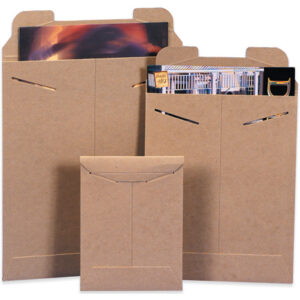 9 x 11 1/2" Kraft Stayflats® Mailers