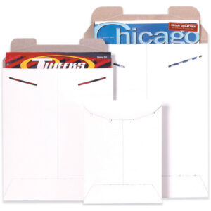 9 x 11 1/2" White Stayflats® Mailers