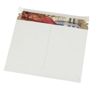 9 1/2 x 6" White Stayflats Lite® Mailers