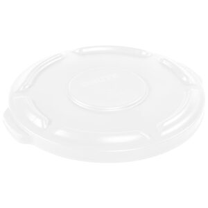 Rubbermaid® Brute® Flat Trash Can Lid - 10 Gallon, White