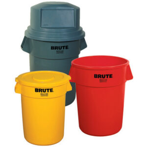 Rubbermaid® Brute® Trash Can - 32 Gallon, White