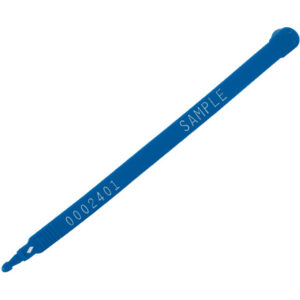 7 1/2" Blue Plastic Truck Seals