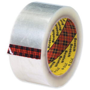 2" x 55 yds. Clear (6 Pack) Scotch® Box Sealing Tape 375