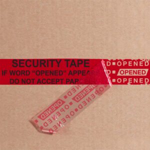2 x 9" Red Tape Logic® Secure Tape Strips