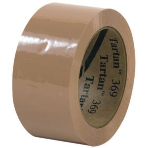 2" x 110 yds. Tan Tartan™ Box Sealing Tape 369