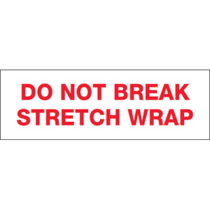 2" x 110 yds. - "Do Not Break Stretch Wrap" (18 Pack) Tape Logic®Messaged Carton Sealing Tape