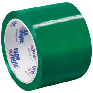 3" x 55 yds. - Green (6 Pack) Tape Logic® Carton Sealing Tape