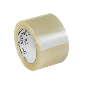 3" x 110 yds. Clear Tartan™ Box Sealing Tape 302