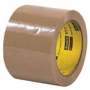 3" x 110 yds. Tan Scotch® Box Sealing Tape 371