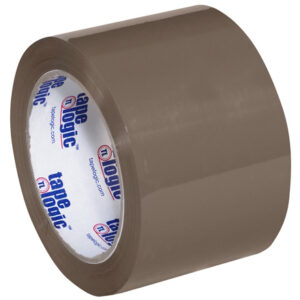 3" x 110 yds. Tan Tape Logic® #600 Economy Tape
