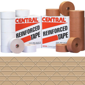 72mm x 450' Kraft Central® 240 Reinforced Tape
