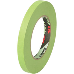 1/2" x 60 yds. (12 Pack) 3M High Performance Green Masking Tape 401+