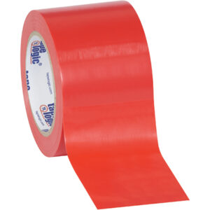 3" x 36 yds. Red Tape Logic® Solid Vinyl Safety Tape