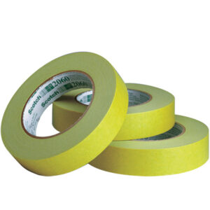 1" x 60 yds. (12 Pack) 3M™ 2060 Masking Tape