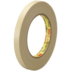 1 1/2" x 60 yds. (12 Pack) 3M™ 2308 Masking Tape