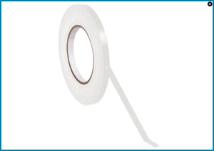 3/8" x 180 yds. White Bag Tape