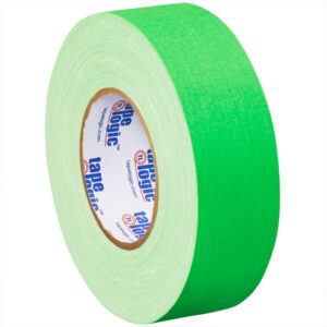 2" x 50 yds. Fluorescent Green Tape Logic® 11 Mil Gaffers Tape