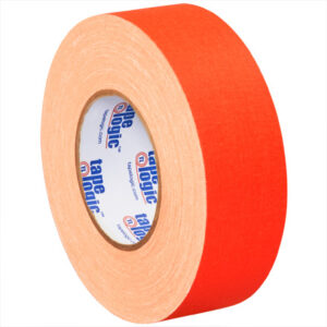 2" x 50 yds. Fluorescent Orange Tape Logic® 11 Mil Gaffers Tape