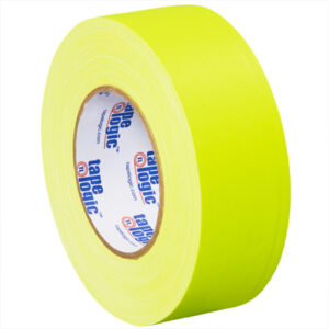 2" x 50 yds. Fluorescent Yellow Tape Logic® 11 Mil Gaffers Tape