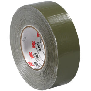 2" x 60 yds. Olive Green 3M™ 6969 Duct Tape