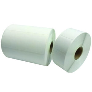 4 x 1" White Desktop Direct Thermal Labels