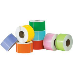 4 x 6" Light Blue Thermal Transfer Labels