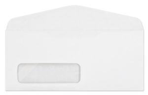 2336 - #9 - 24lb Western Sulphite SFI "F" Window (1 1/4 x 4, 3/4L - 1/2B) -  2500 per carton