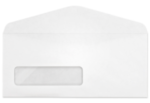 3116 - #10 - 24lb Western Sulphite SFI "E" Window (1 1/4 x 4 1/2, 3/4L - 3/4B) - 2500 per carton