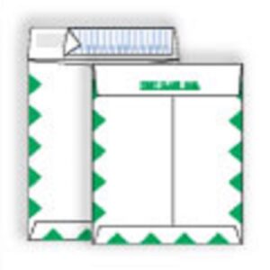 5271 - 10 x 15 - 25 Western Dura-Print FSC Open End Catalog Kwik-Tak First Class Border - 500 per carton