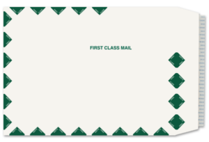 5277 - 10 x 13 - 28 Western Sulphite SFI Open End Catalog Kwik-Tak First Class Border - 500 per carton