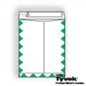5415 - 12 x 15 1/2 - 14lb Tyvek Open End Catalog Kwik-Tak First Class Border - 500 per carton