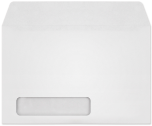 7376 - 6 X 9 - 24lb Western Sulphite SFI Open Side Booklet Window #1 - 2500 per carton