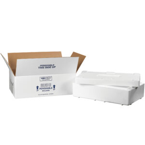 19 1/2 x 11 1/2 x 4 1/8" Insulated Shipping Kit