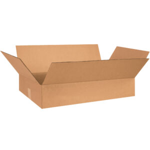 26 x 17 x 5" Flat Corrugated Boxes