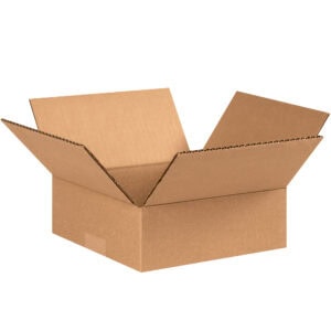 8 x 8 x 2" Flat Corrugated Boxes