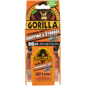 3" x 35 yds. Gorilla® Shipping Tape