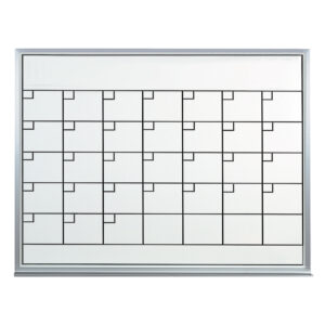 3 x 2' Dry Erase Calendar - 1 Month