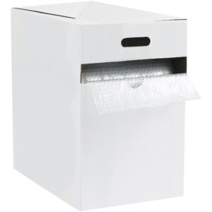 3/16" x 12" x 175' Cohesive Air Bubble Dispenser Pack