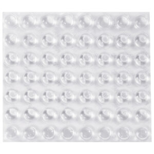 3M™ Bumpon™ Clear Dome Protective Tape - 7/16 x 13/64"