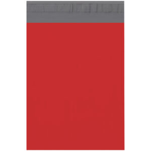 10 x 13" Red Poly Mailers