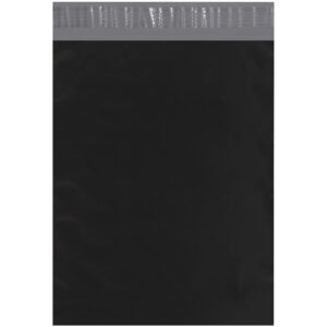 12 x 15 1/2" Black Poly Mailers